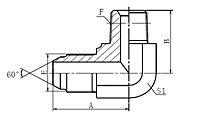 90-JIS-Metric-Male-60-Cone-BSPT-Male