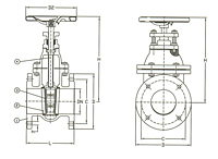 PN 10 Cast Iron Gate Valve