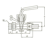 Series F7387 Bronze Cocks Valve - JIS 16K