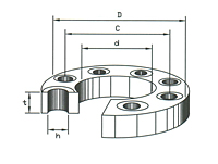 Slip-On Flanges DIN PN16 & PN40