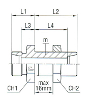 Bulkhead Connection - Body Only