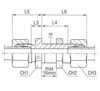 Bulkhead Connection - Equipped B3 Ring