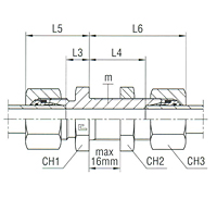 Bulkhead Connection - Equipped B4 Ring