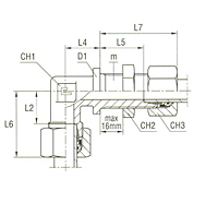 Bulkhead Elbow - Equipped B4 Ring