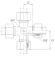 Equal Cross - Equipped B4 Ring