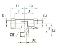 Reducing Tee - Body Only