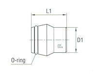 Blanking Plug with O-Ring - Body Only