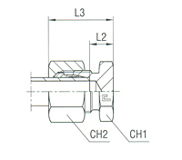 Blanking Plug for Tube Ends - Equipped B3 Ring