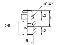 Female Stud Coupling Thread BSP Parallel - Standard Body