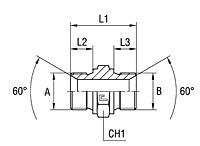 Male Straight Adapter Thread BSP Parallel