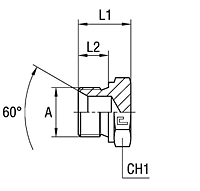 Male Plug Thread BSP Parallel