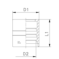 Ferrule for Hose 2SN-R2AT Skive