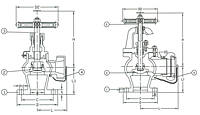 Series F7334 Bronze Hose Angle Valve Nakajima System