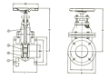 PN 10 Cast Iron Gate Valve