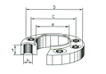 Slip-On Raised Face Flanges DIN PN10 & PN16