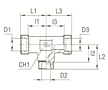 Reducing Tee - Body Only