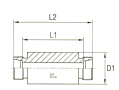 Welding Bulkhead Connection - Body Only