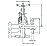 PN 16 Cast Iron Angle Valve, Regular