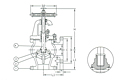 Class 150 Bronze Angle Valve, Bolted Bonnet - OS&Y, SDNR