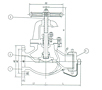 Class 150/300 Hose Globe Valve, Screwed and Bolted Bonnet - NST Threaded