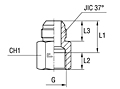 Female Stud Coupling Thread BSP Parallel - Standard Body