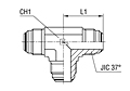 Equal Tee - O-ring Body