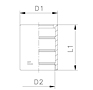 Ferrule for Hose R7 - R71M No Skive