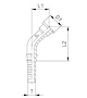 Sae Whole 45° Flange 3000 PSI Series