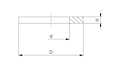 Copper Washer Parallel GAS Thread