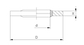 Bonded Washer Parallel GAS Thread