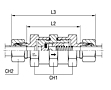 Equal Non Return Valve - Equipped B4 Ring