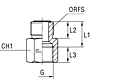 Female Stud Coupling Thread BSP Parallel