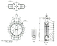 700S Butterfly Valve 100-125dim